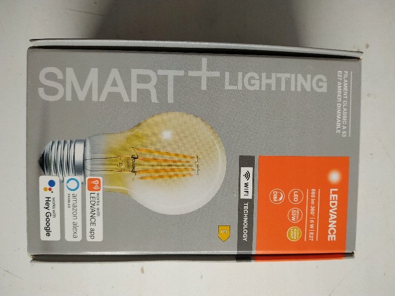 ŻARÓWKA INTELIGENTNA LED WII E27 6W CIEPŁA BIEL Marka Ledvance