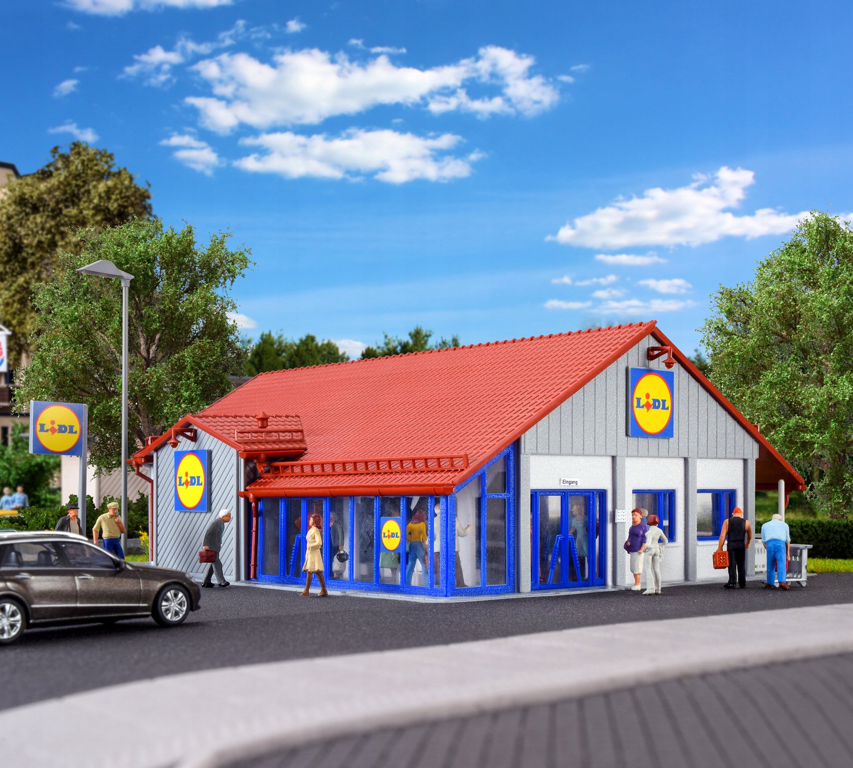 Supermarket Lidl Vollmer H0 1:87