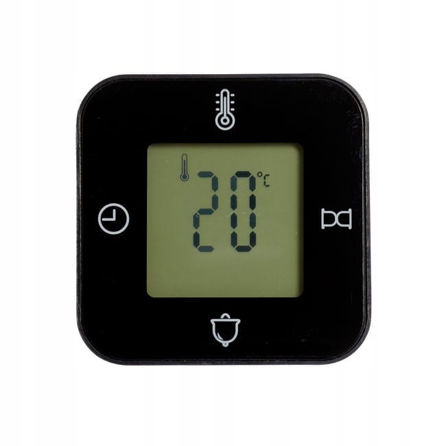 Termometr Wew Wielofunkcyjny Czarny