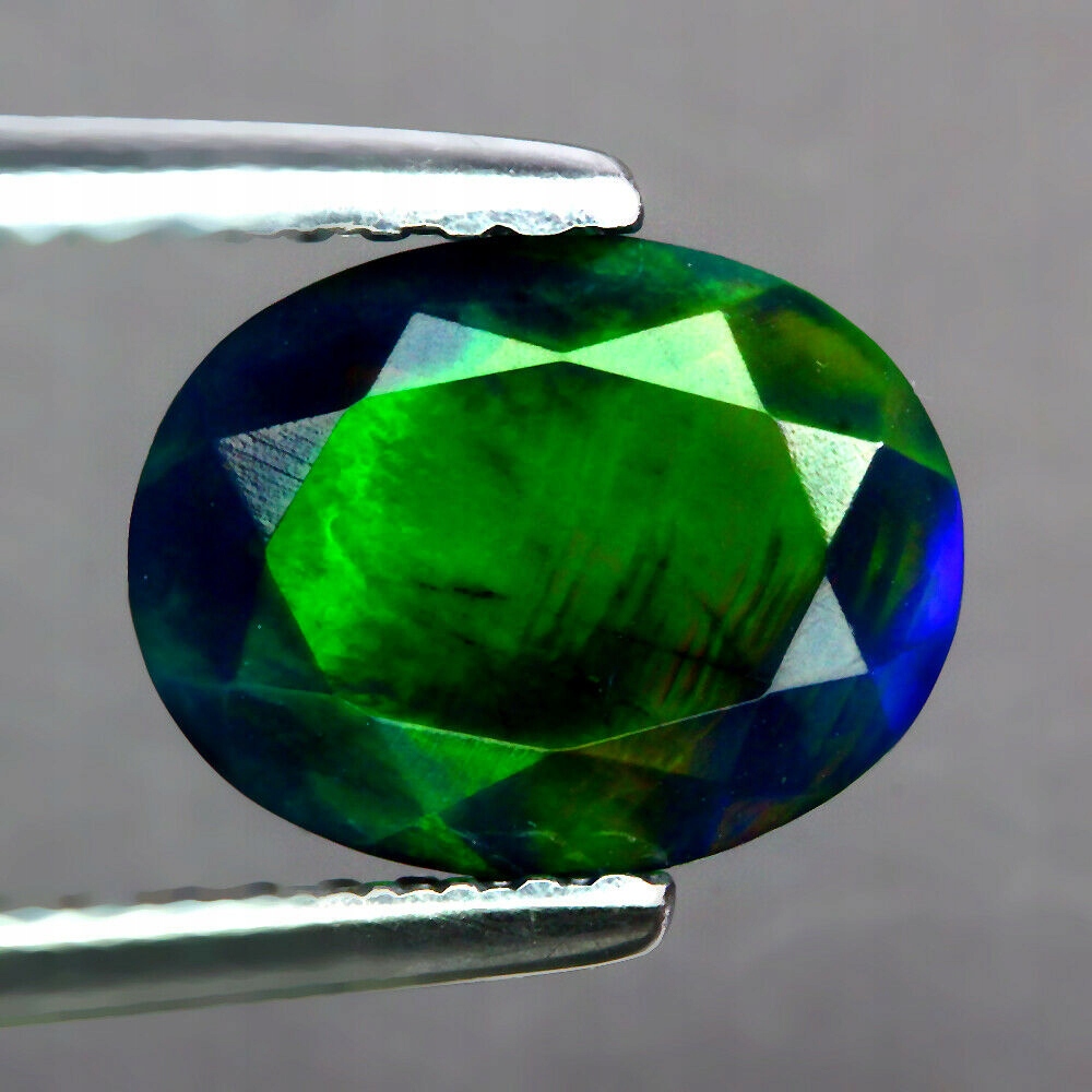 Opal černý přírodní kámen 1.08ct Aaa