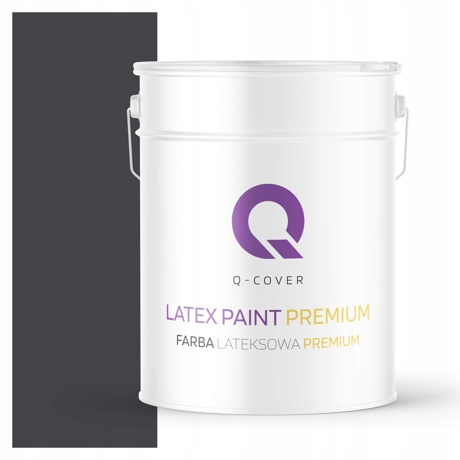 Umývateľná Škvrnovzdorná Farba Na Stenu Farba Čierna H0907 Na Steny Matná 10 L