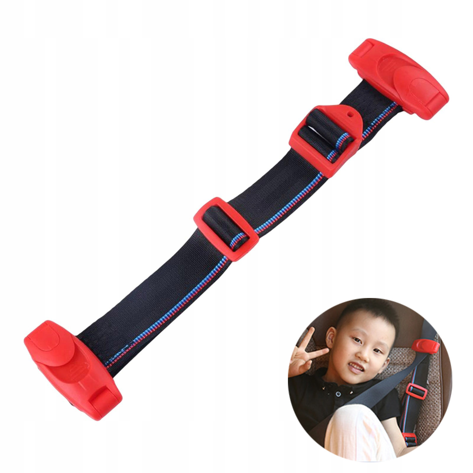 Regulator pasa bezpieczeństwa fotelika dla dzieci HOMOLOGACJA Kod producenta SMB03033