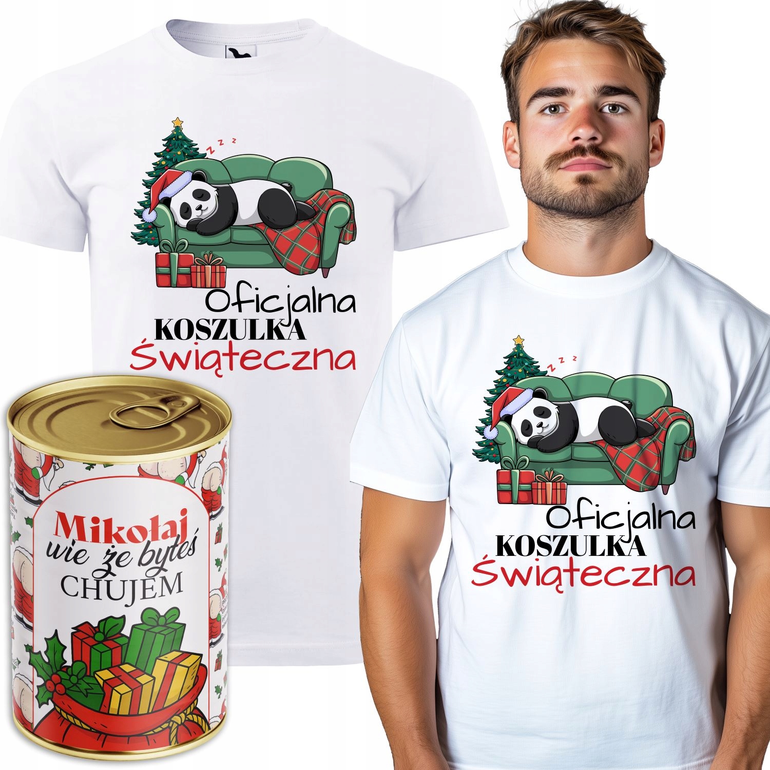 Tričko Dárek S Ježíškem Oficiální Tričko Panda Pandou L