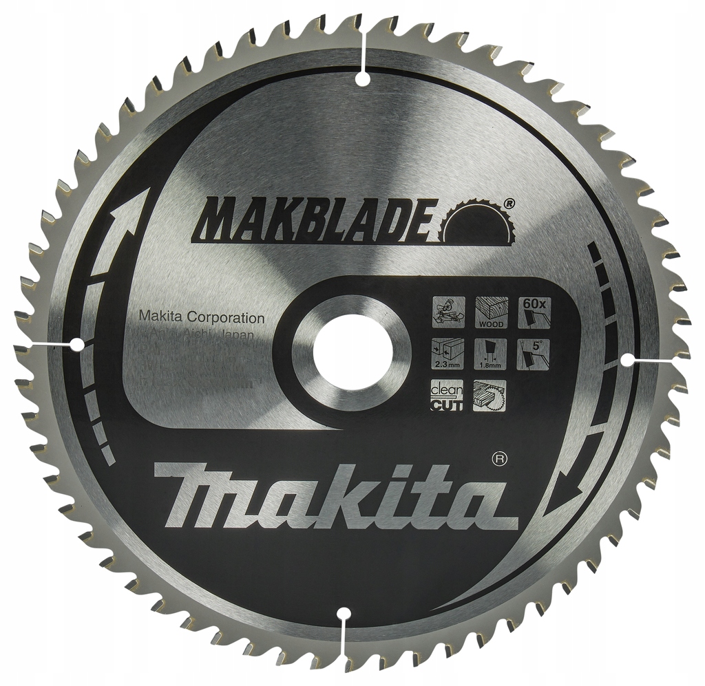 Makita kotouč pilový dřevo Makblade 260x2.3x30 mm 60 zubů B-32801