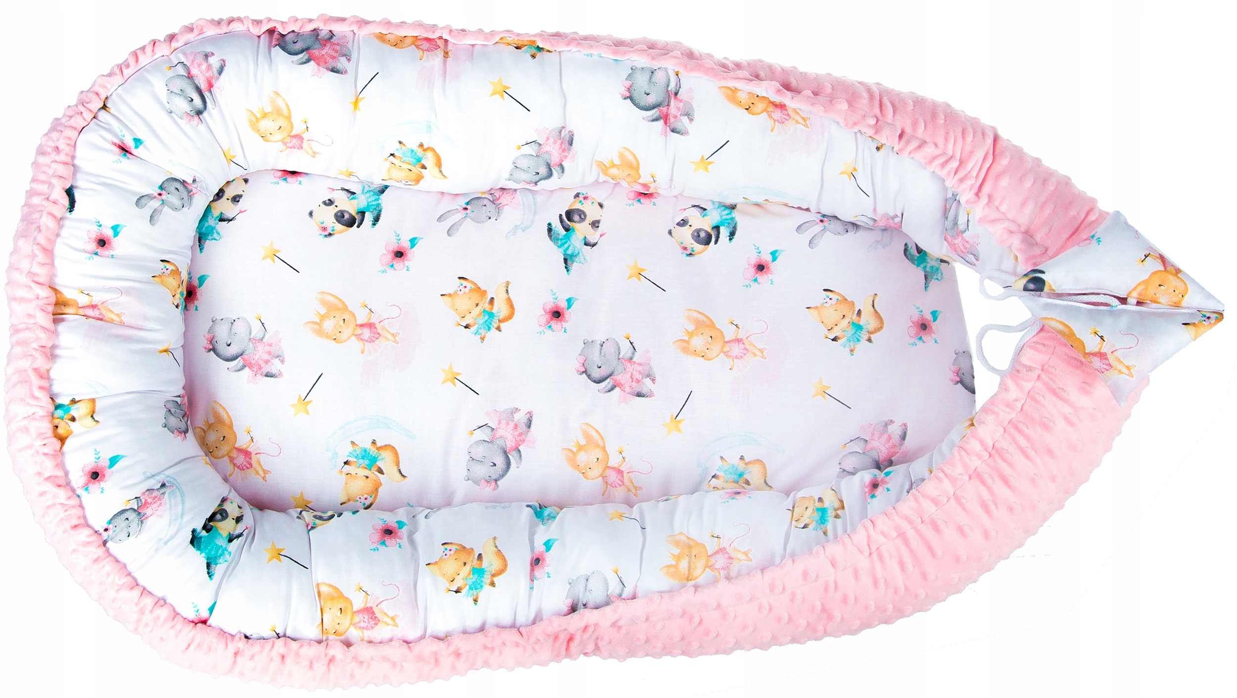 DUŻY ZESTAW KOKON KOCYK PODUSZKA MOTYL MINKY WZORY EAN (GTIN) 5905538549364