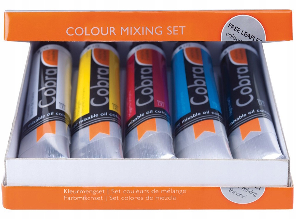 Talens Cobra Artist Water Olejové barvy 5x20ml