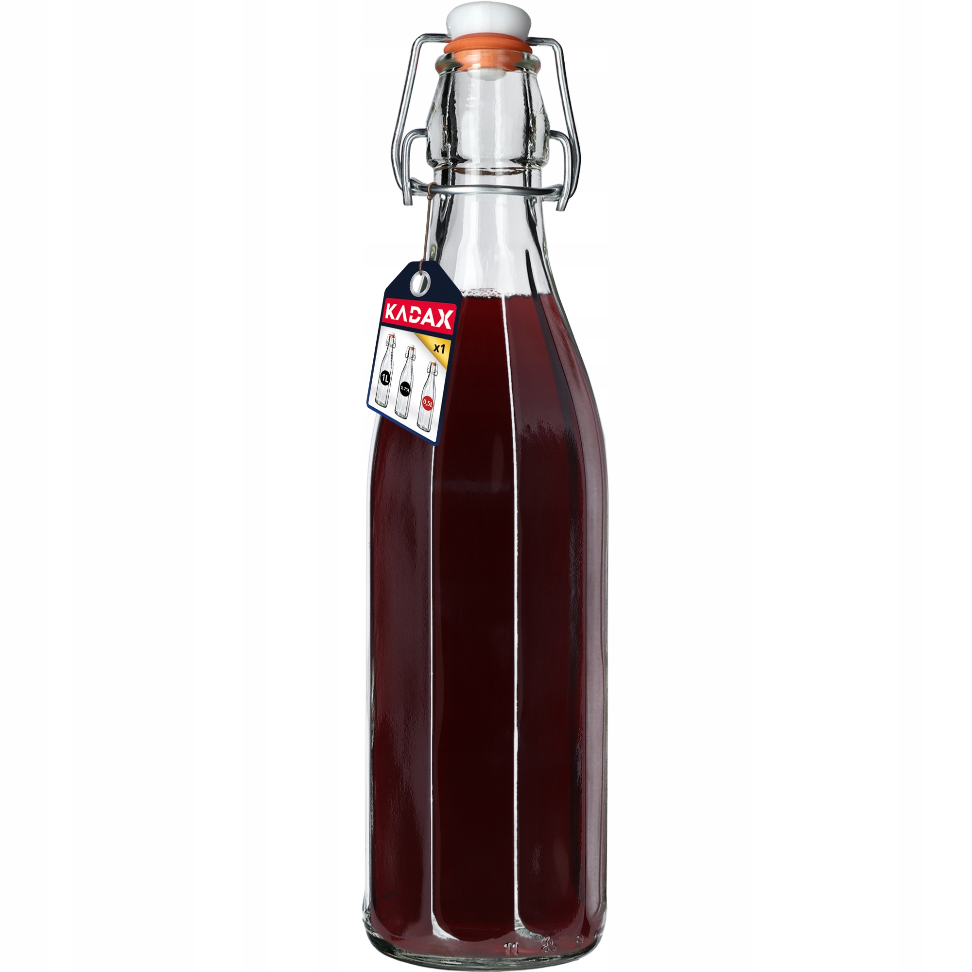 

Szklana Butelka Z Korkiem Na Oliwę Wodę Sok 0,5L