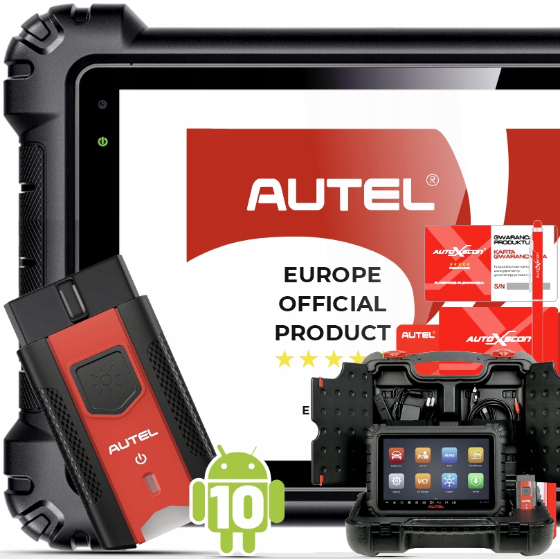 Diagnostický Tester Autel MS906MAX, Oficiální Distribuce Autel V Polsku!!!