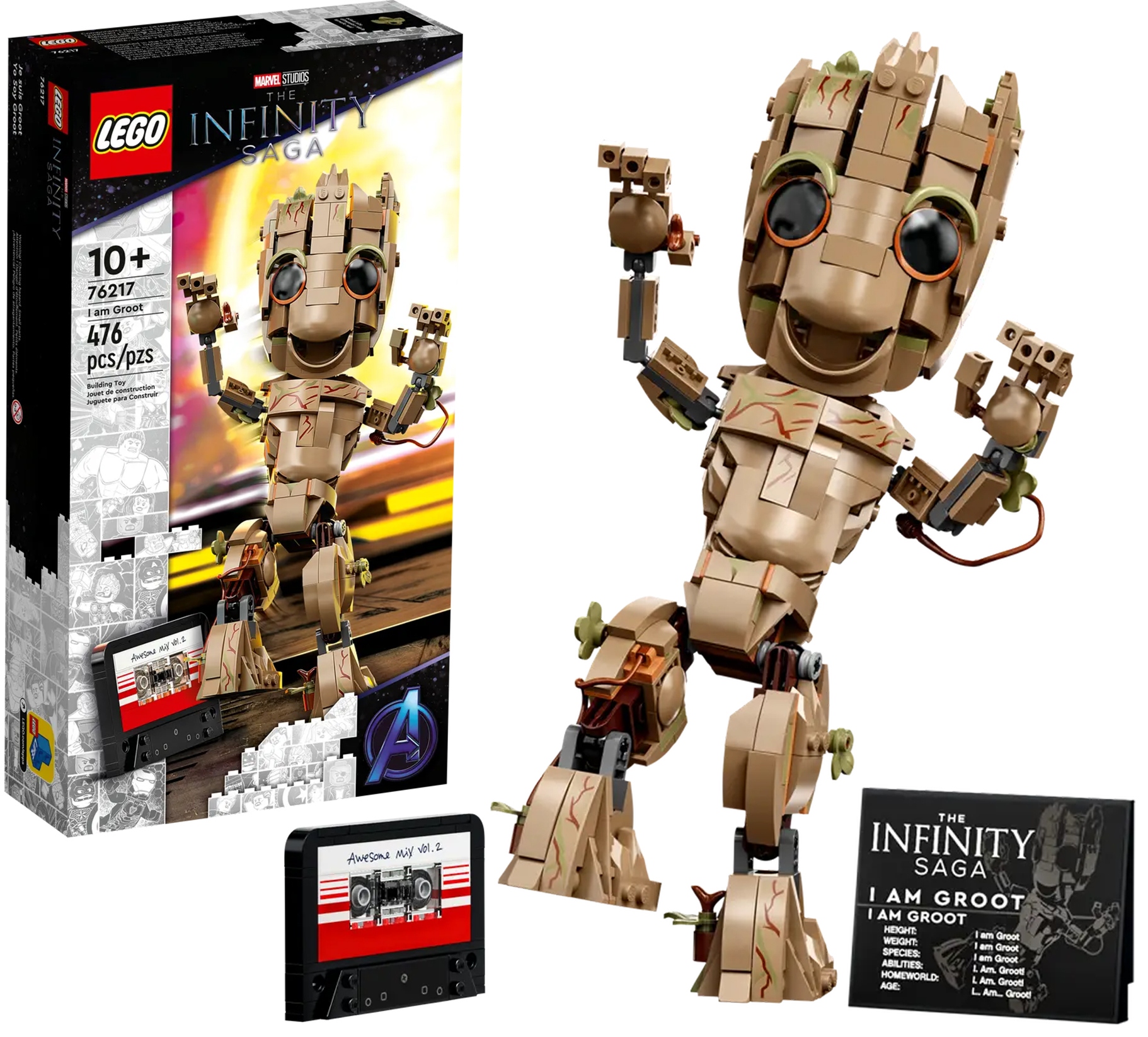 Lego Heroes Já jsem Groot 76217