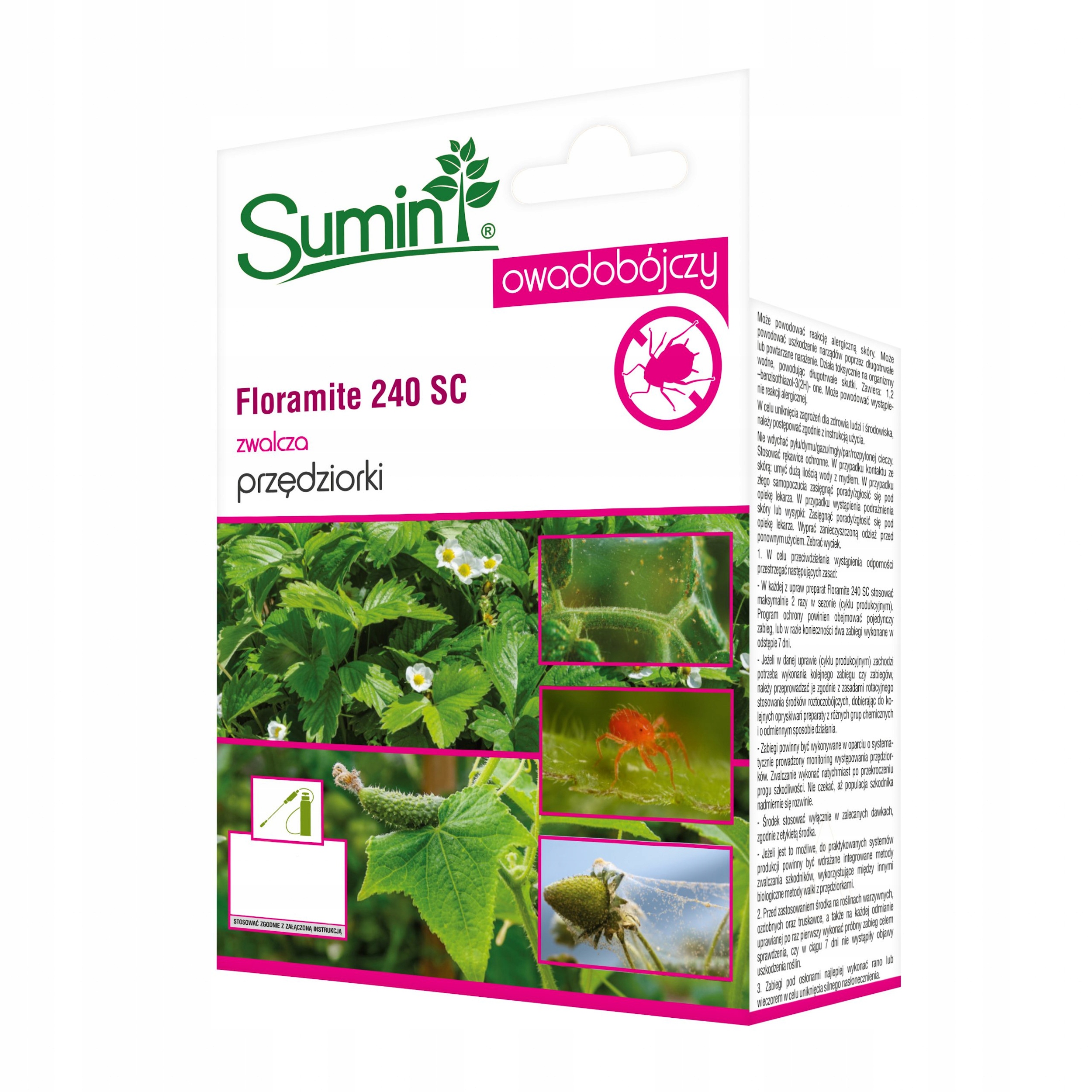 

Sumin Floramite 240SC zwalcza przędziorki 5ml