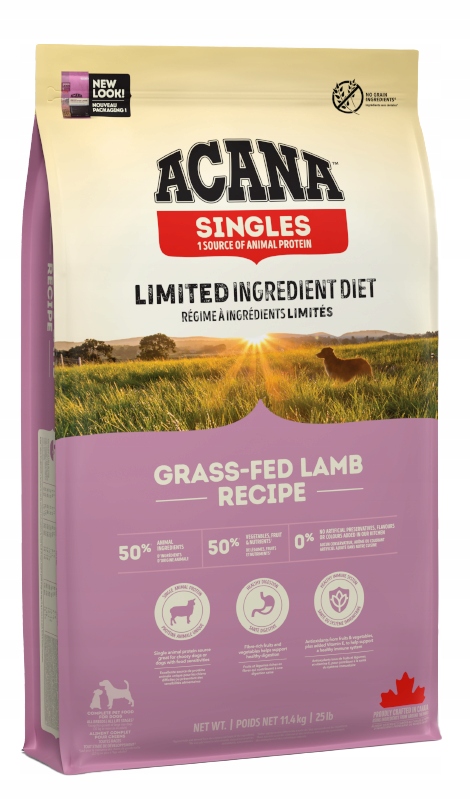 Acana Singles Grass-Fed Lamb 11,4kg