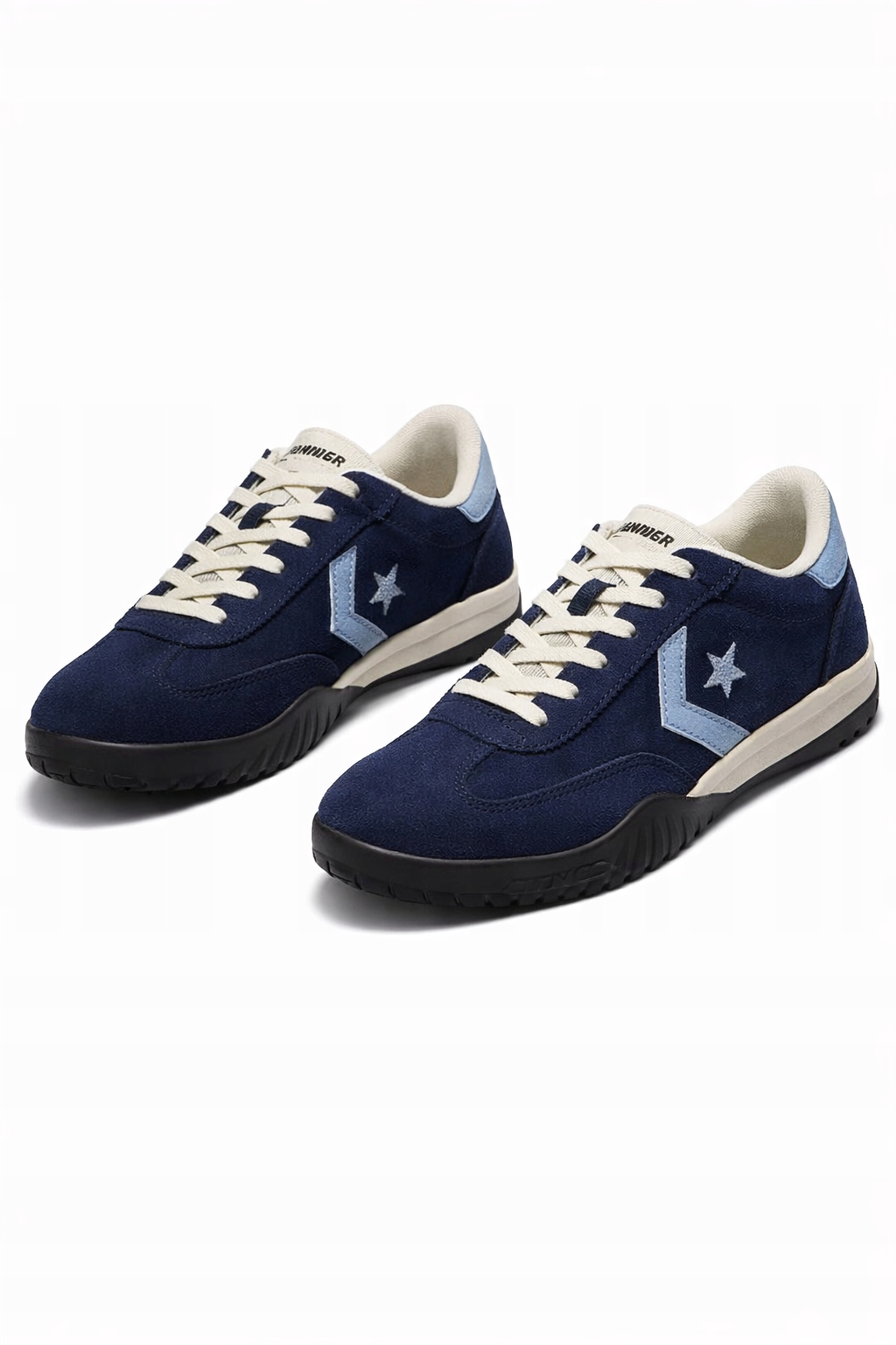 Converse Nízké Sportovní Tmavě Modré S Semišovými Detaily 37 I1I