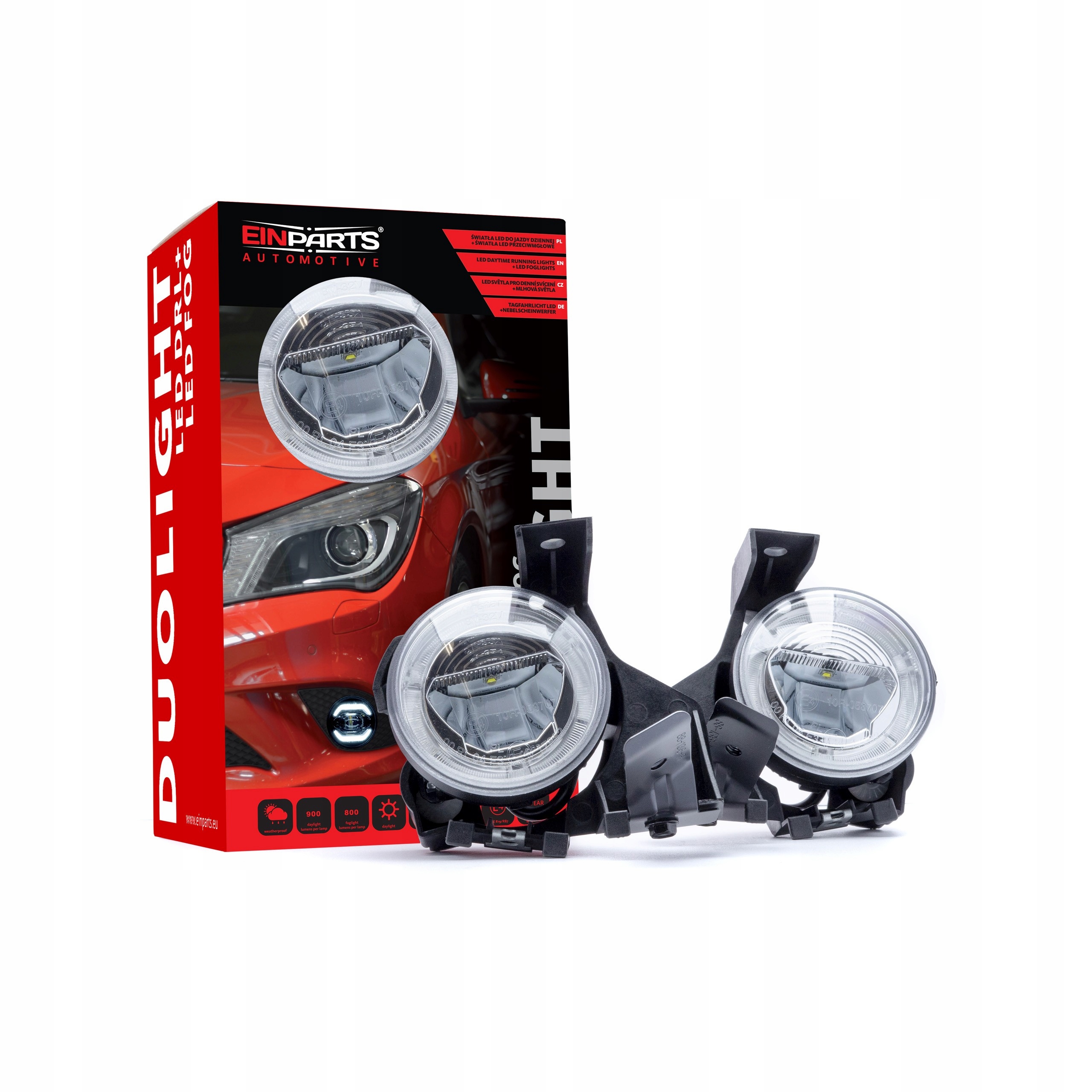 Światła do jazdy dziennej EinParts Automotive Duolight DL09