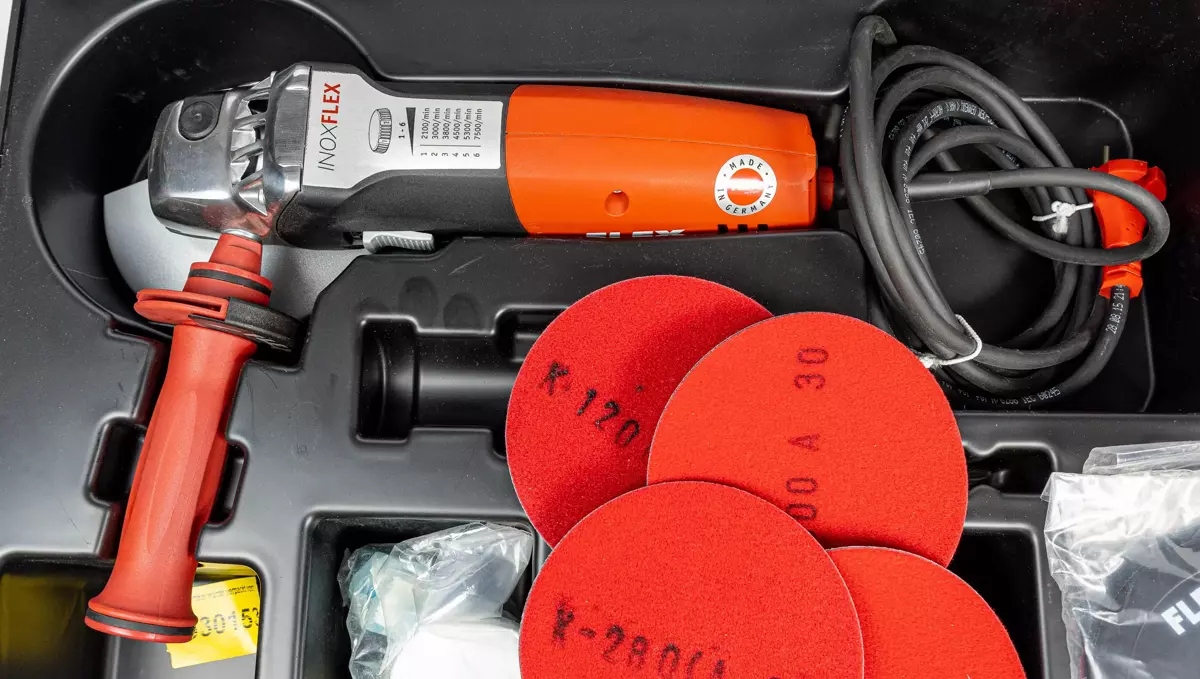 Szlifierka Flex LE 14-7 125 INOX ZESTAW Marka Flex