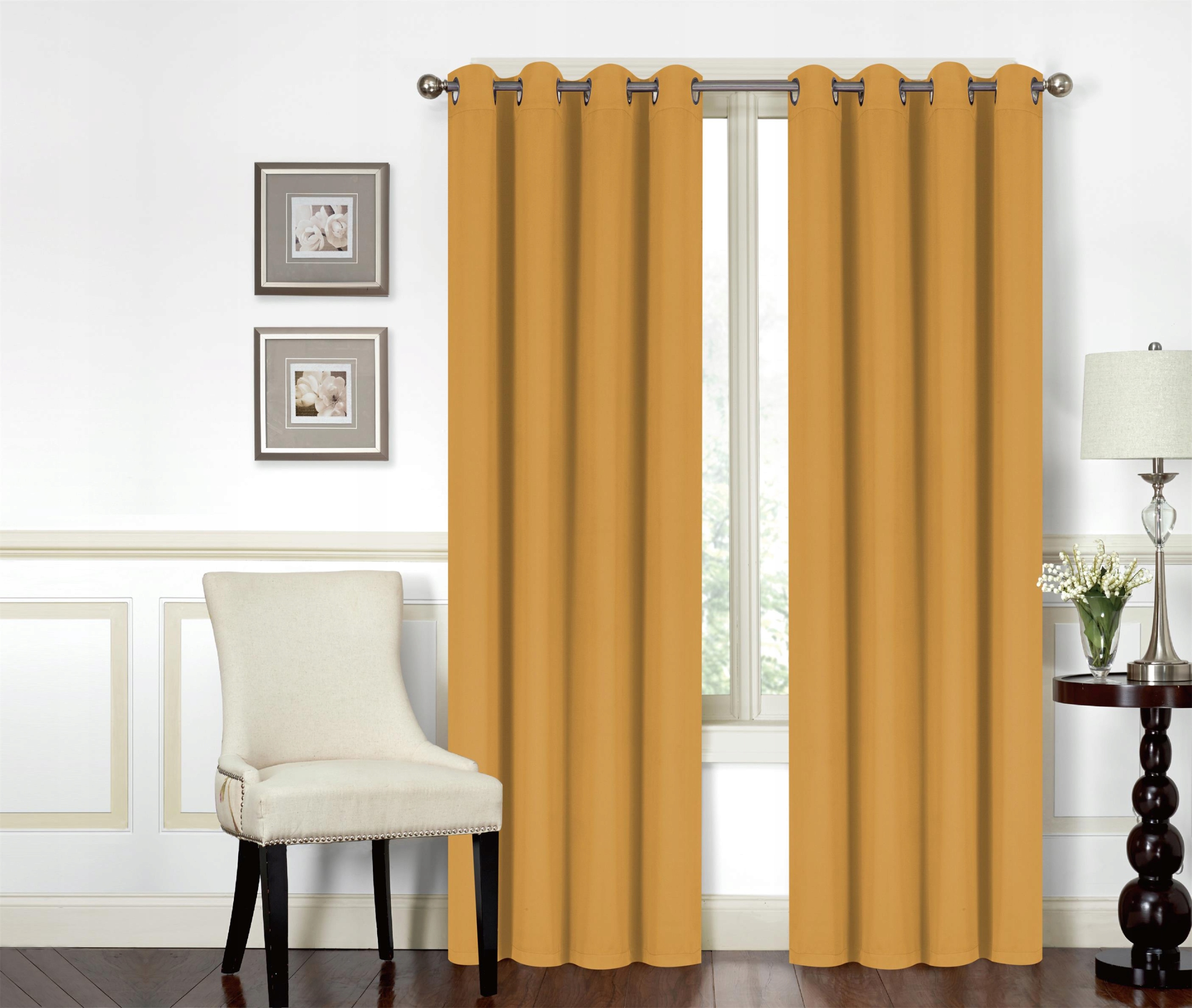 ZASŁONY ZACIEMNIAJĄCE BLACKOUT 135x260 PRZELOTKI Marka Domarex