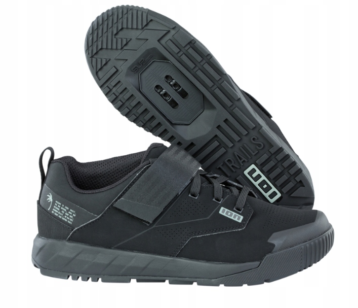 Buty rowerowe MTB wpinane SPD ION RASCAL AMP R.44 Czarne