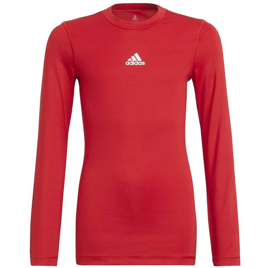 Koszulka adidas Techfit Ls Tee Y H23154 Czerwony, 152 CM