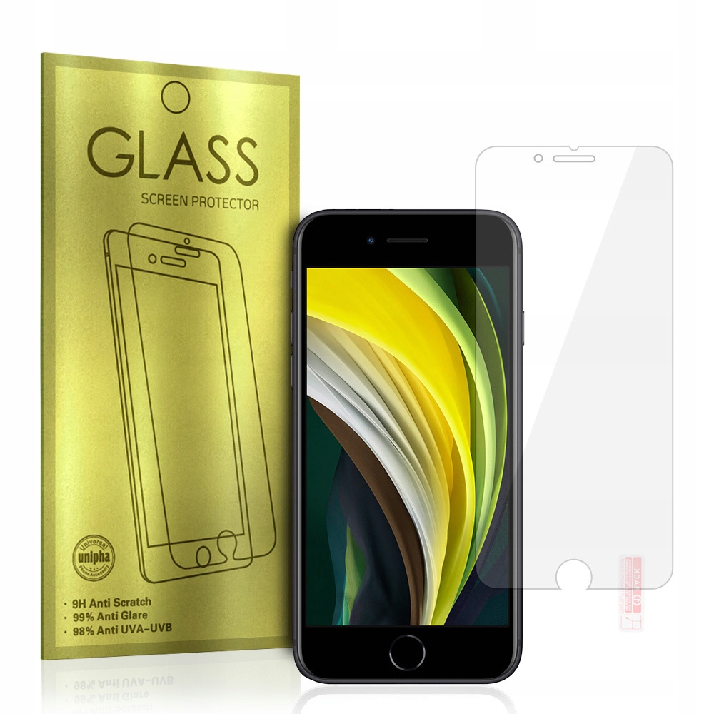 

Glass Gold Hartowane szkło do Iphone Se 2020/SE 20