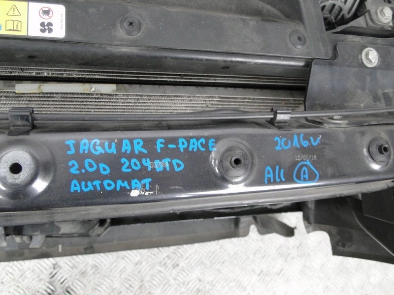HK83-8C607-AE PAS PRZÓD CHŁODNICE JAGUAR F-PACE 2.0 D Wersja Europejska