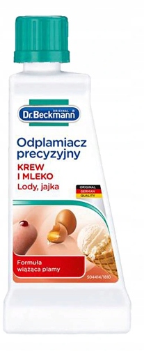 

Dr. Beckmann! Odplamiacz Krew Mleko Jaja Białko