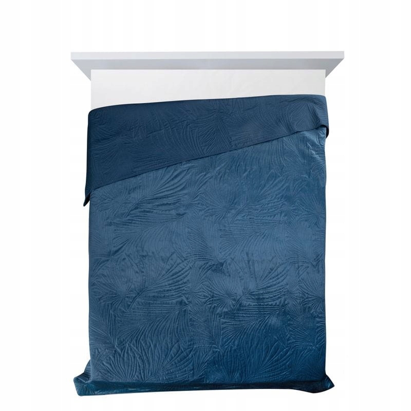 

Narzuta Na Łóżko Velvet Welur 170X210 CM Granatowa