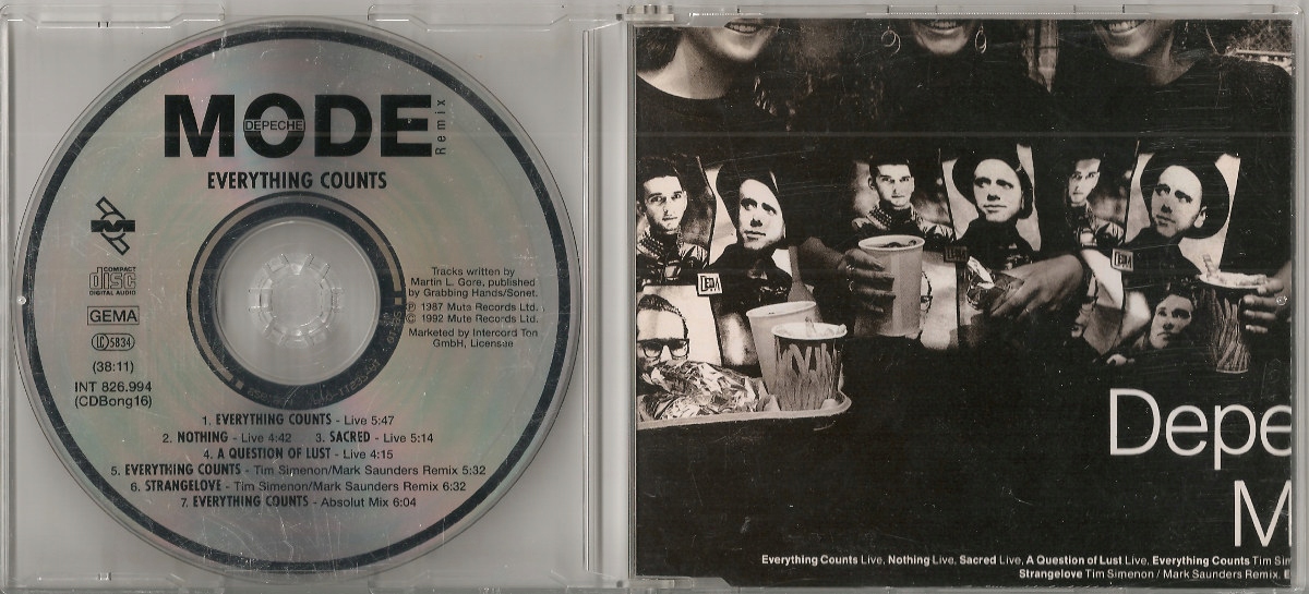 Depeche Mode Everything Counts - Muzyka - Allegro.pl