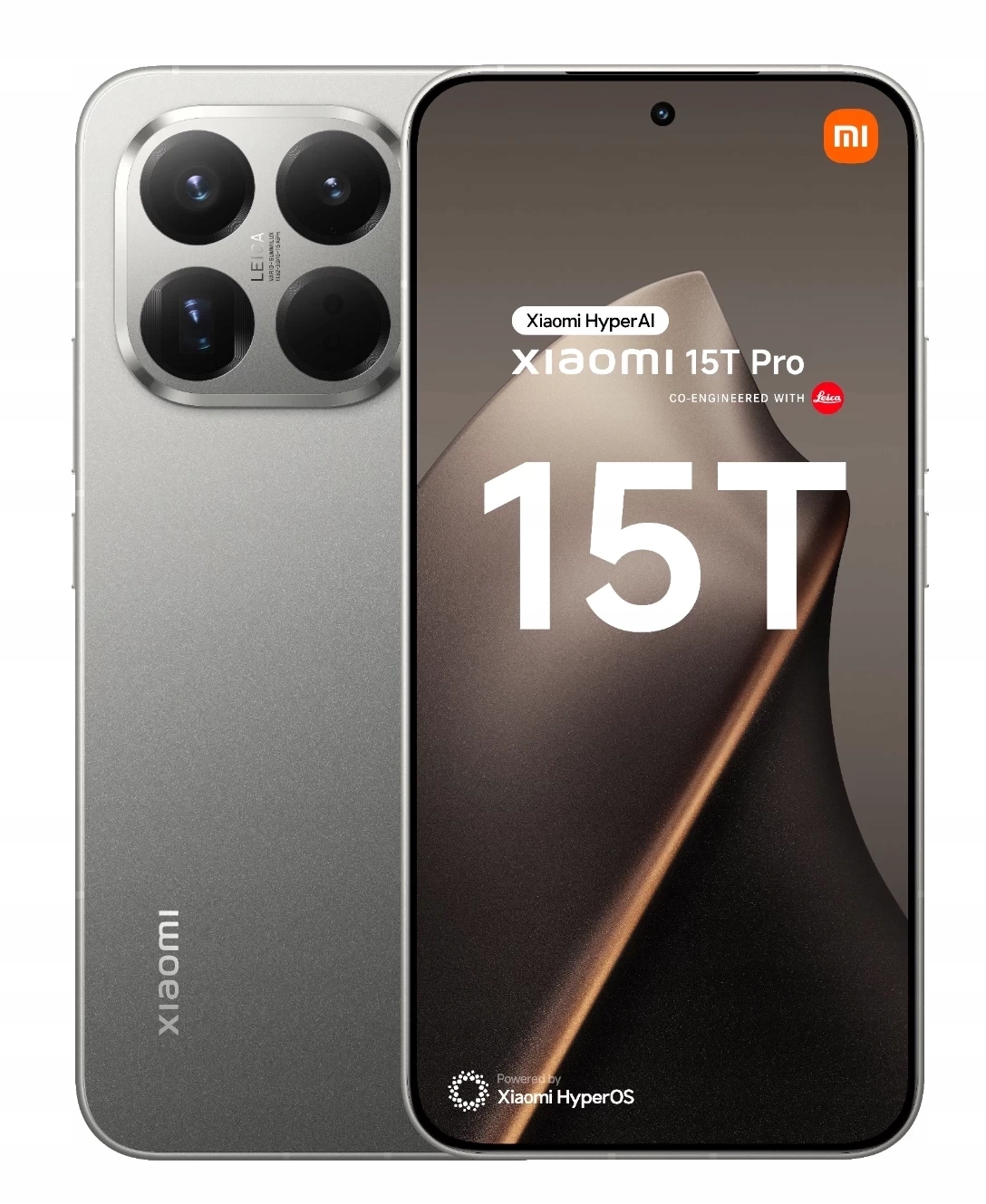 Smartfon Xiaomi 15T Pro 12/1TB Gray Szary