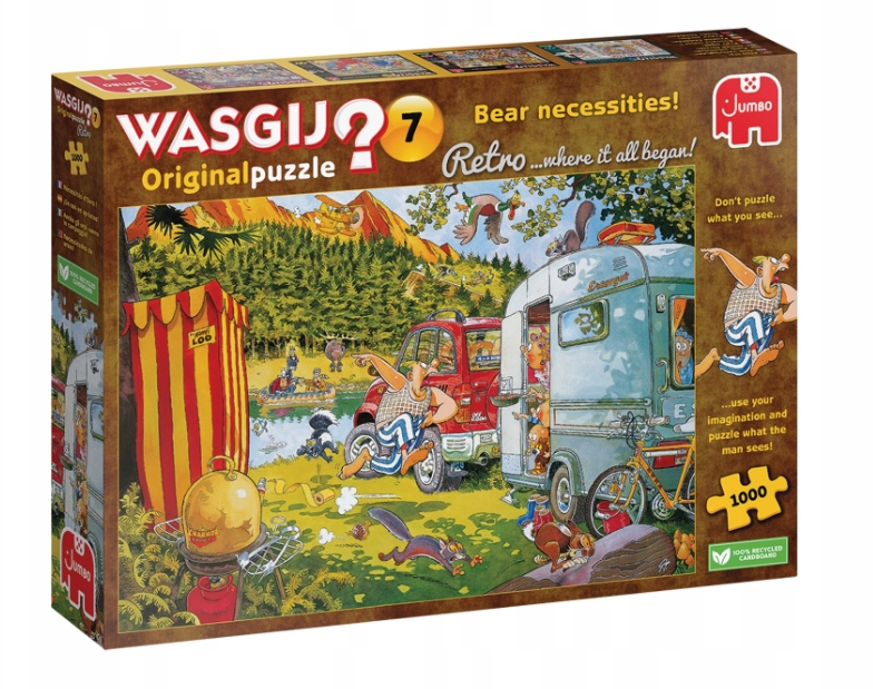 PUZZLE WASGIJ ORIGINAL 1000 EL W LESIE 00016