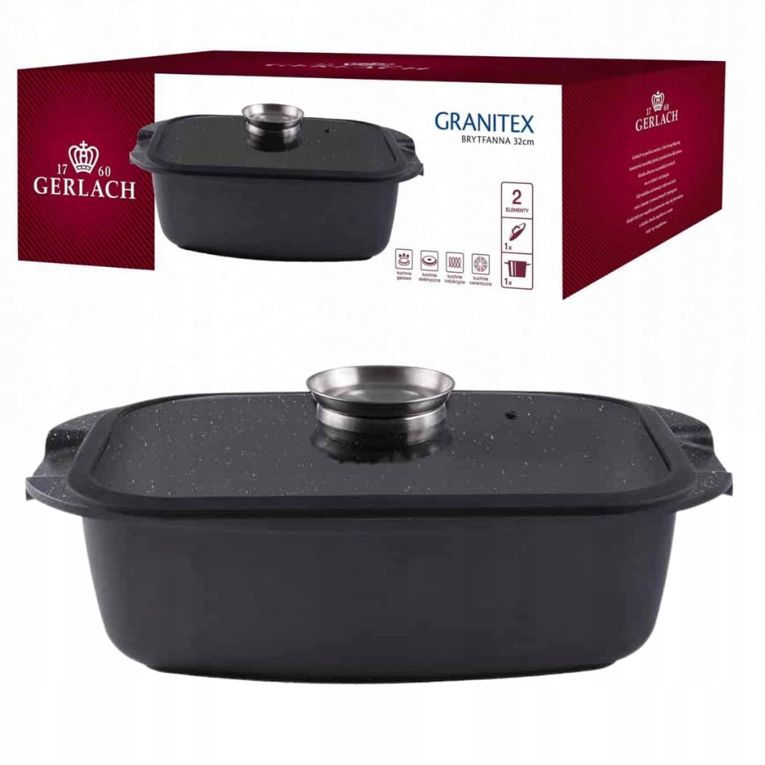 

Brytfanna non-stick Gerlach Granitex 5,6L 23 cm