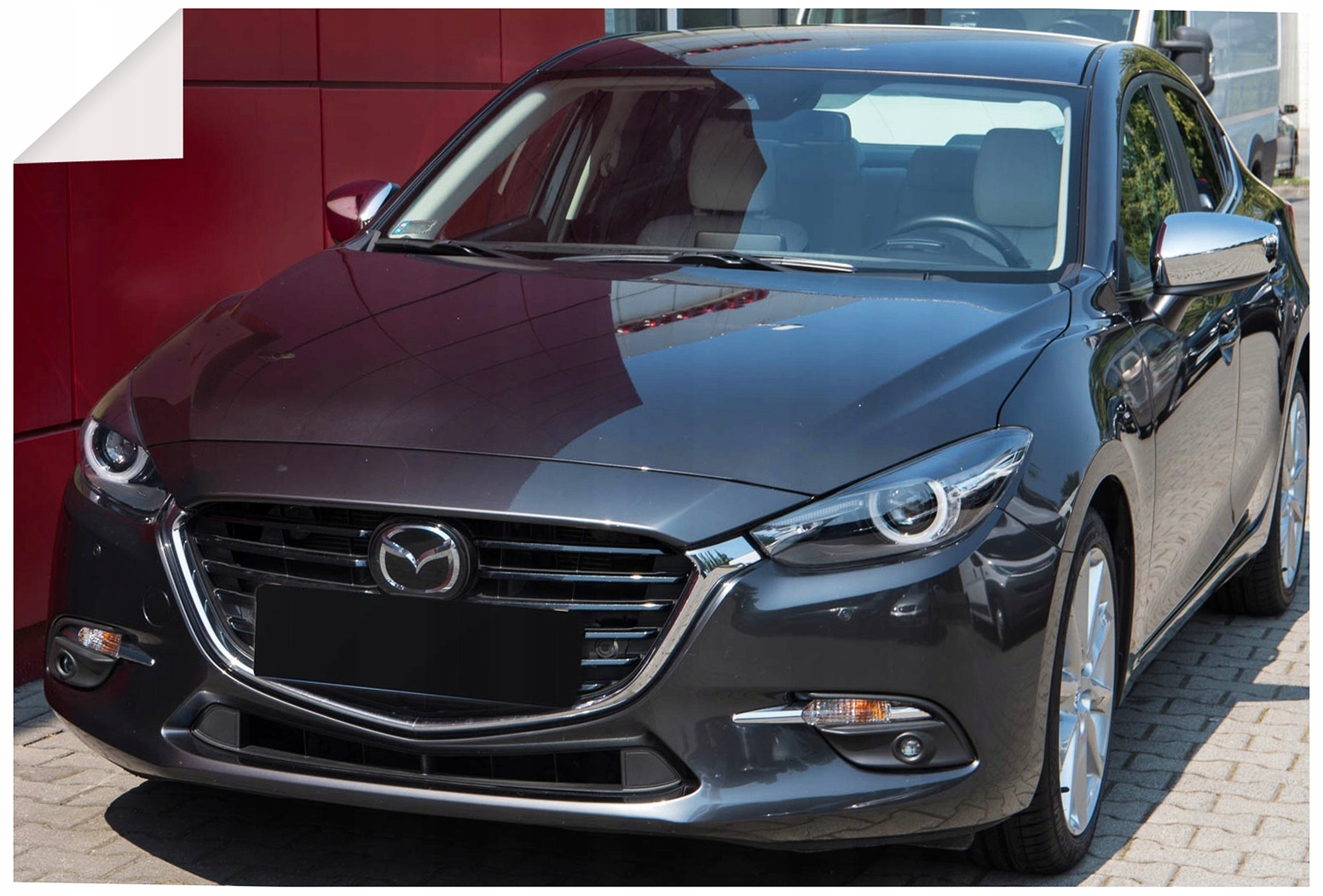 MAZDA 3 2014 CHROMOWANE NAKLADKI NA LUSTERKA EAN 2000000008837