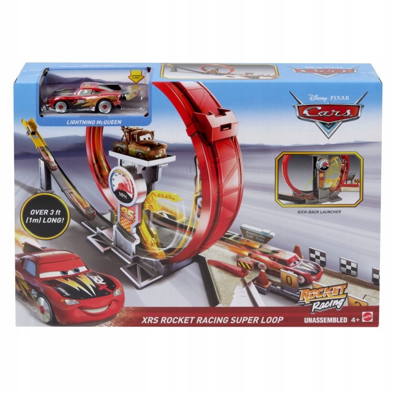 

Cars Auta Tor Superpętla Rocket Racing GJW44