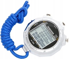 Cyfrowy stoper w metalowej obudowie 100 międzyczasów Legend Sport