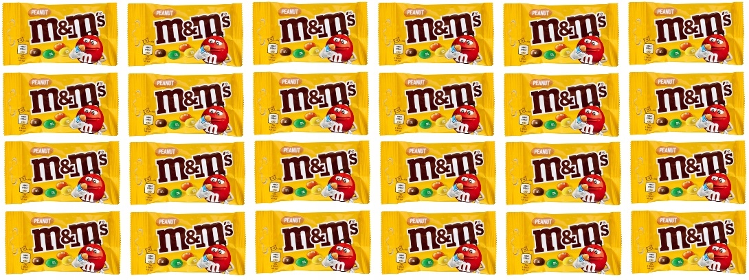 24x 45g M&m's orzechowe Karton