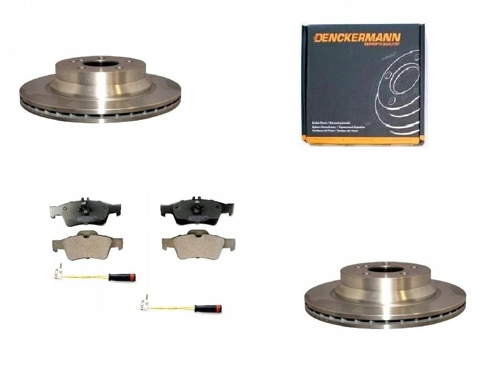 Kotouče Senzory Mercedes Glk X204 2008- Zadní 300 MM Větrané