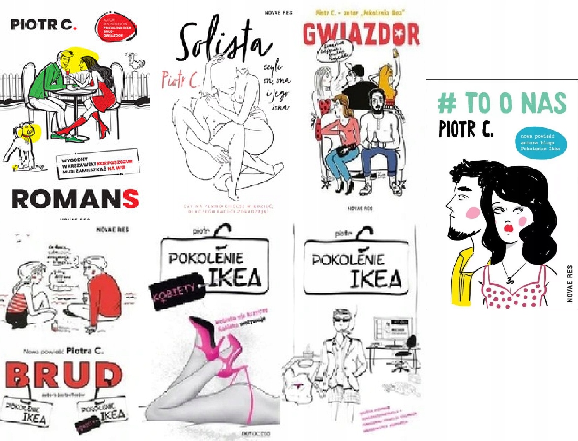 Roman(s) Solista Gwiazdor Piotr C. pakiet 7 ks.-Zdjęcie-0