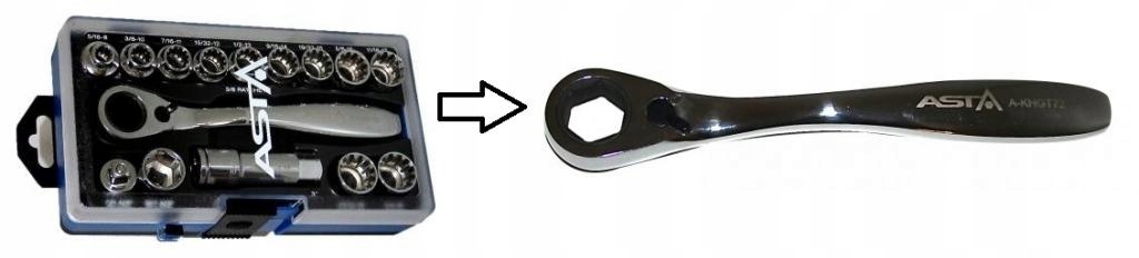 A SET OF THROUGH SPEAKERS FOR ASTA SHOCK ABSORBERS