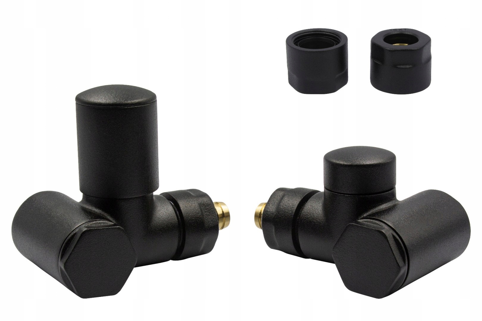 Zawór regulacyjny Integra lewy Cu czarny str