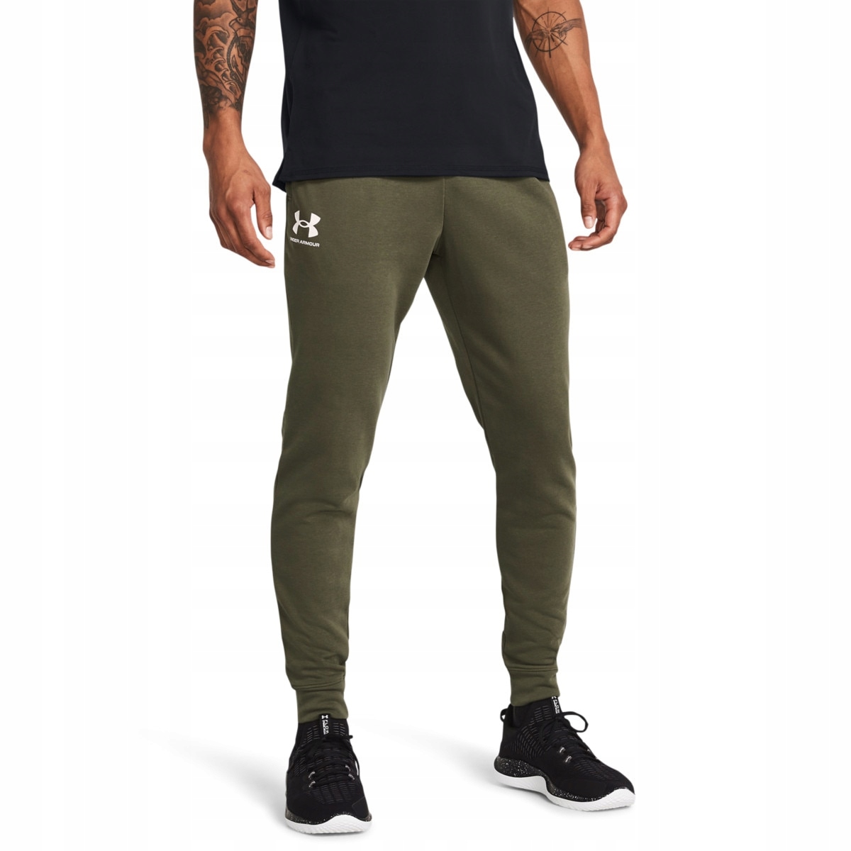 Spodnie Męskie Rival Terry Jogger Under Armour 1380843-390 r. XXL
