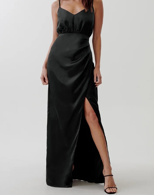 Chancery Fontana Plesová Sukně Černá Maxi 36