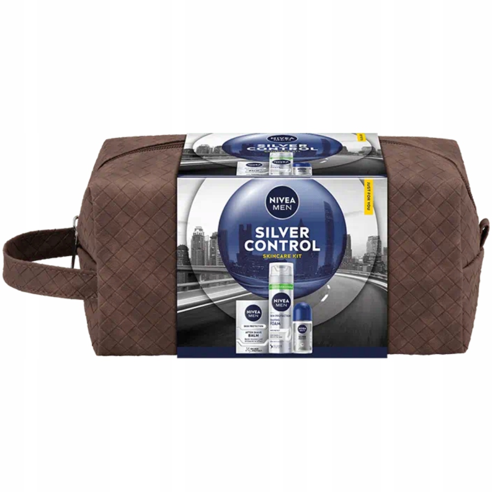 Nivea Men Silver Control Pánská Dárková Sada Kosmetika Kosmetická taštička