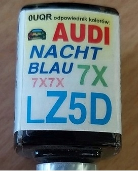 

Zaprawka Lakiernicza Audi Z5D LZ5D 7X nachtblau