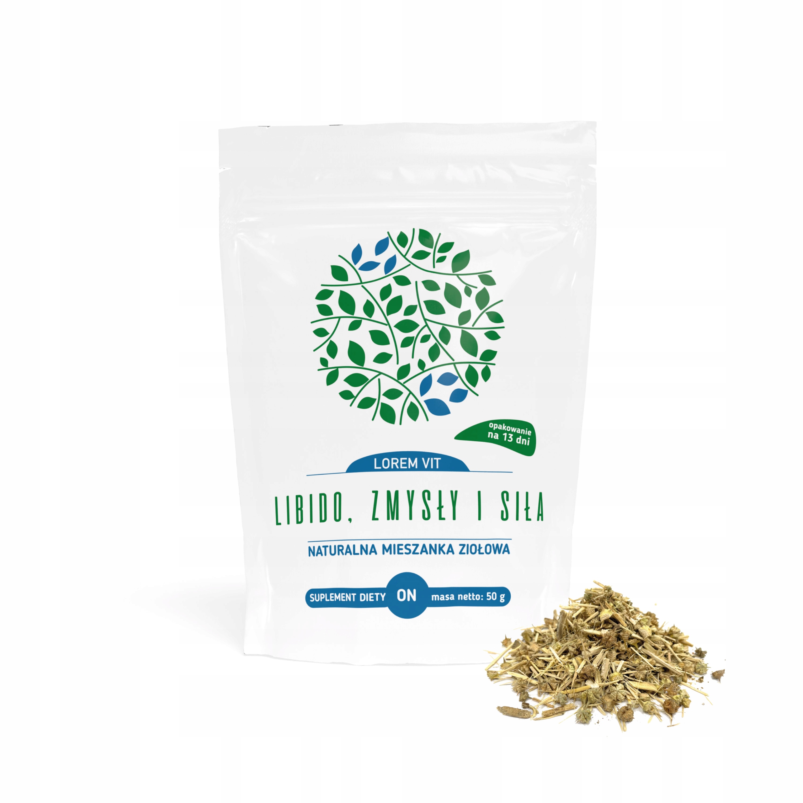 2 x Lorem Vit Libido zmysły i siła Susz Zioła 50 g