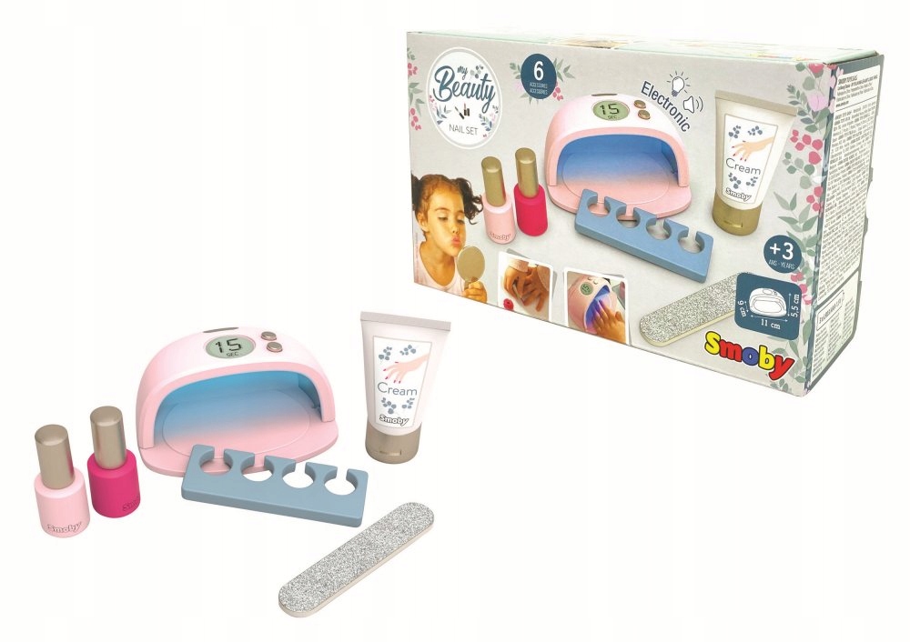 

Zestaw Do Paznokci Dla Dzieci Lampa Beauty Smoby