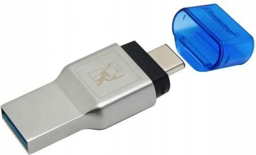Czytnik Kingston MobileLite Duo 3C USB C microSD Obsługiwane karty pamięci Micro Secure Digital (micro SD)