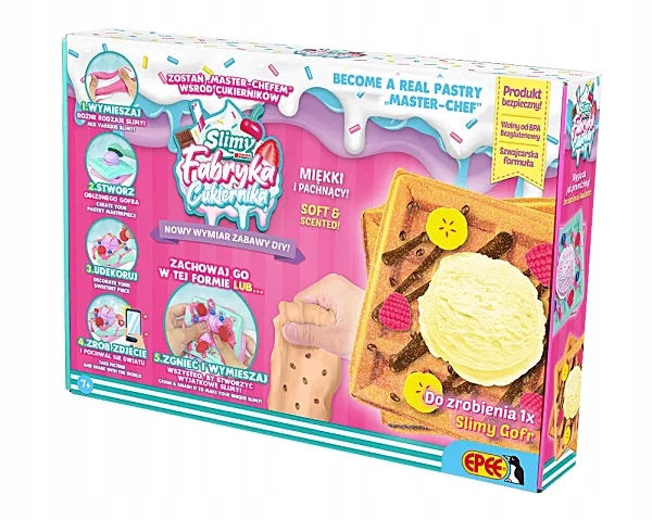 EPEE SLIMY FABRYKA CUKIERNIKA GOFRY 2 KREATYWNA ZABAWA