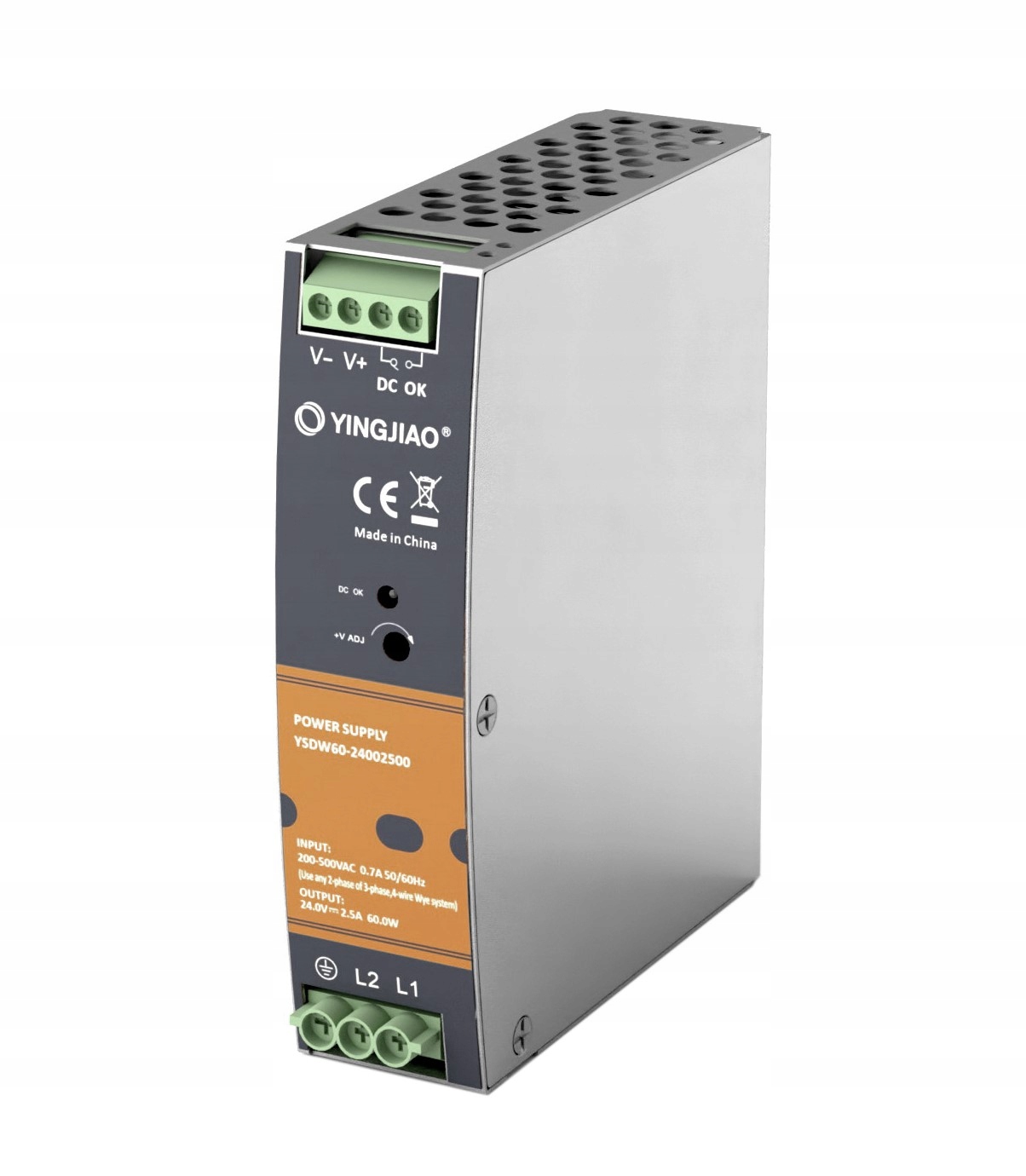 Napájecí zdroj Din 24V 5A 120W WDR-120-24 YSDW120-24005000 Yingjiao