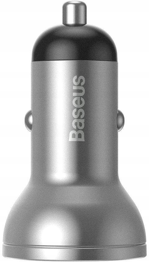 ŁADOWARKA SAMOCHODOWA Baseus Digital Display CCBX-0S 2xUSB 24W 4,8A LCD Producent Baseus