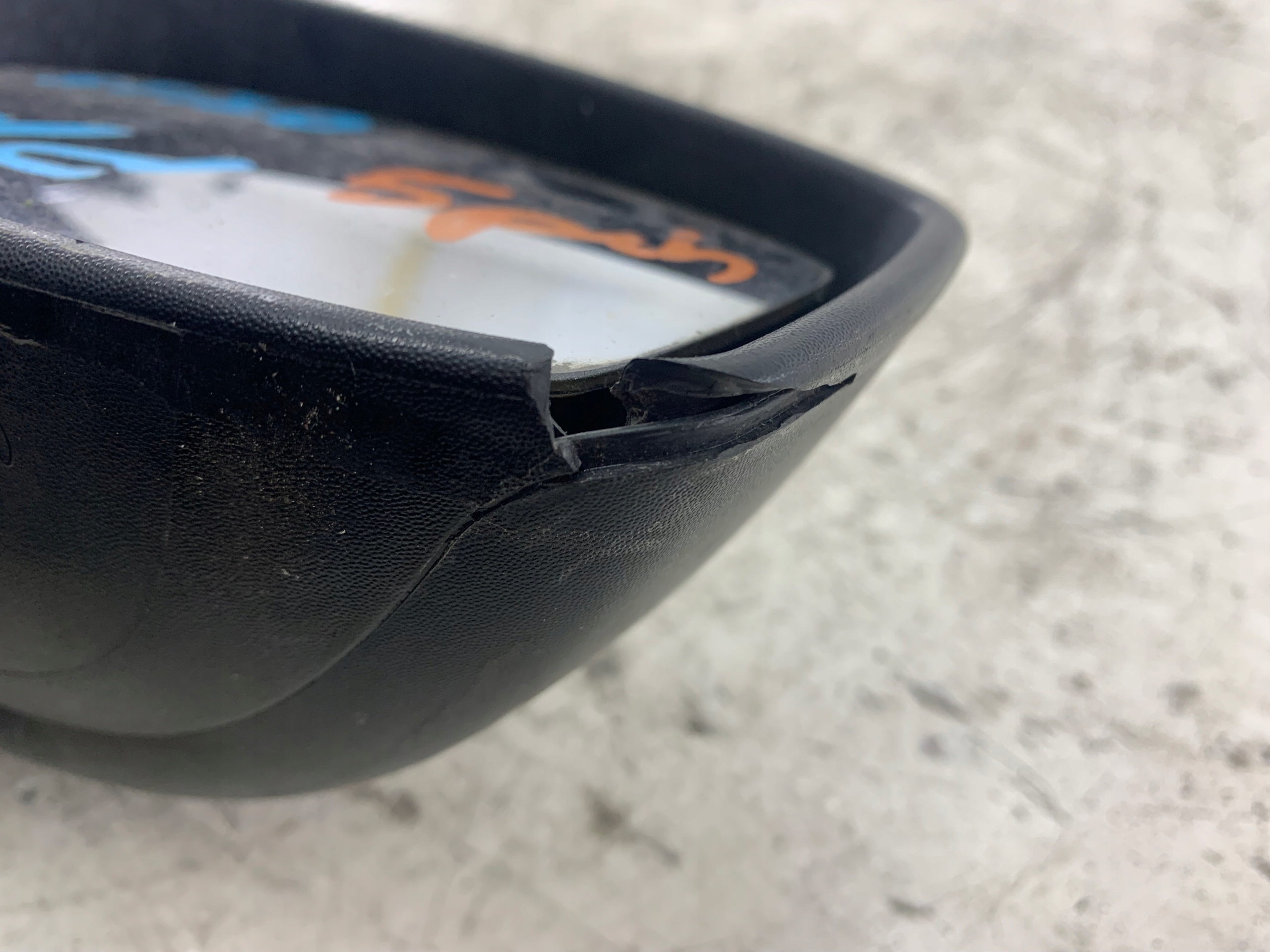 FIAT STILO mirror right black, 5 PIN
