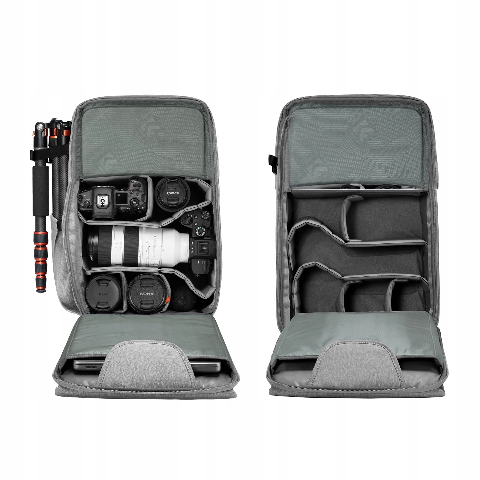 K&F CONCEPT Plecak Fotograficzny 22L Duża Pojemność Laptop 15,6 Cala — miniatura 2