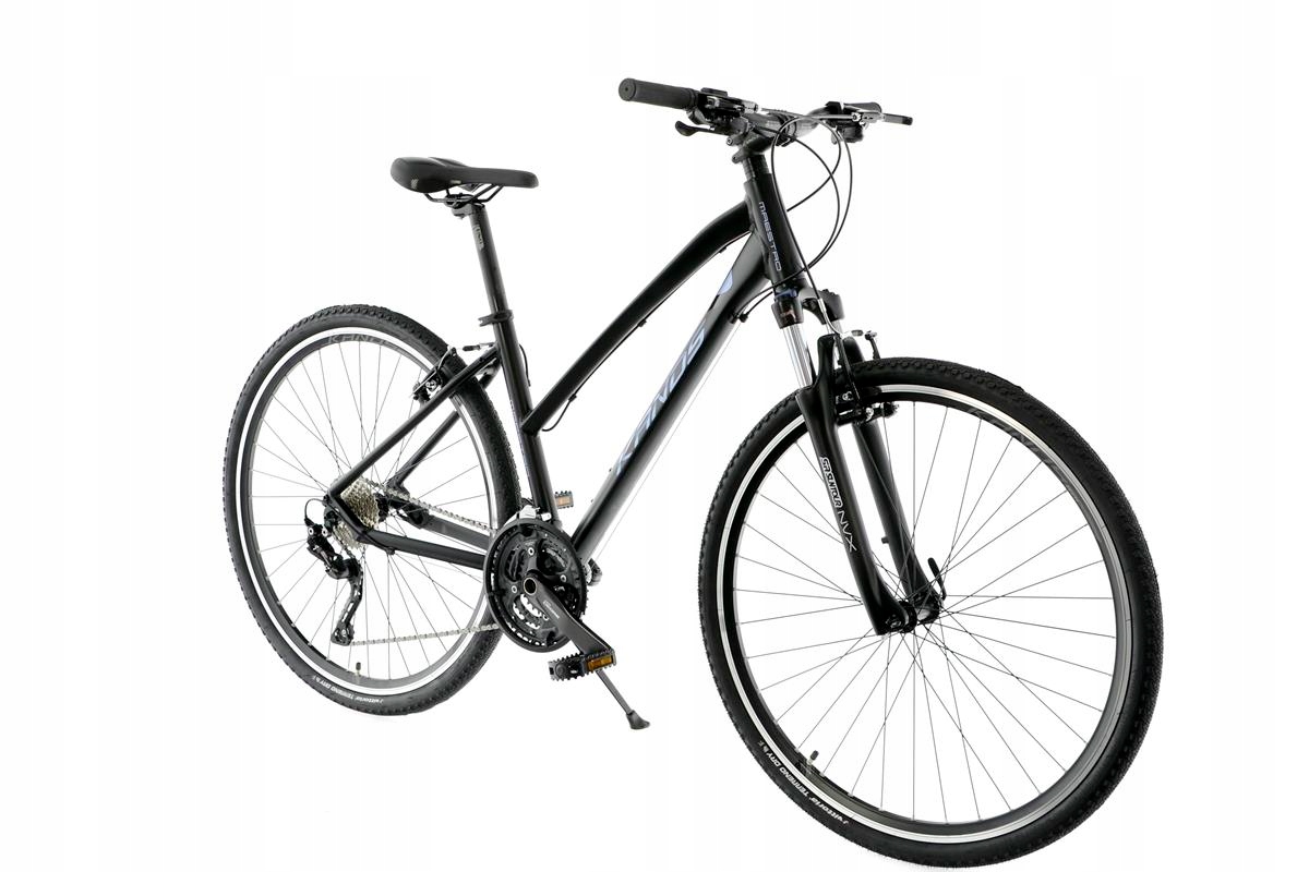 Rower 28 Kands Maestro czar-błękit D19 Deore 3x10